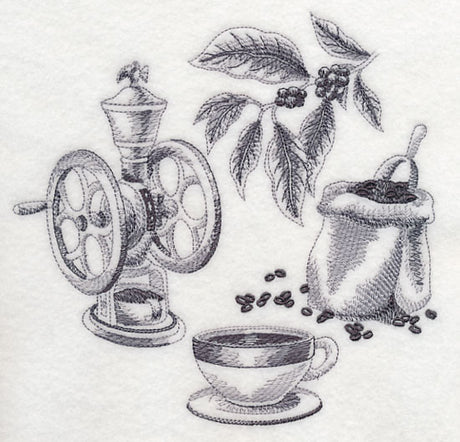 Elgin Coffee Mill Sketch