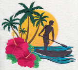 Tropical Paddleboarder - Male