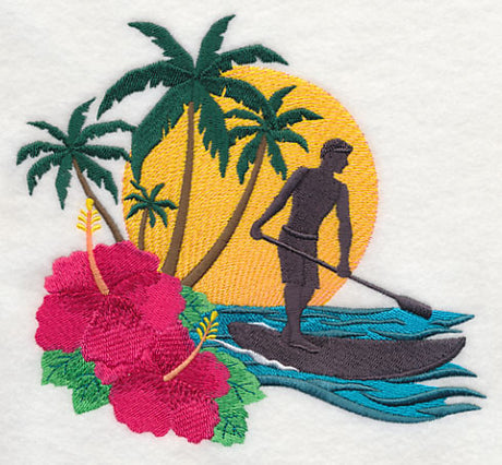 Tropical Paddleboarder - Male