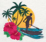 Tropical Paddleboarder - Male
