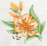 tiger lily beauty Tiger Lily Beauty All Sizes | Machine Embroidery Design