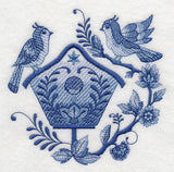 Delft Blue Birdhouse 7