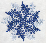 Blue Fern Medallion 1