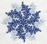 Blue Fern Medallion 1