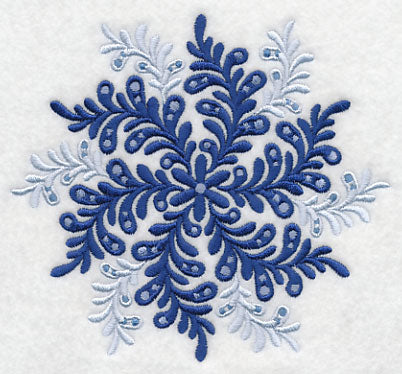 Blue Fern Medallion 1