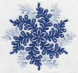 Blue Fern Medallion 1