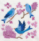 Summertime Bluebirds and Blooms 2