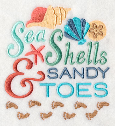 Sea Shells & Sandy Toes
