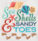 Sea Shells & Sandy Toes