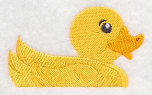 Peeking Rubber Ducky