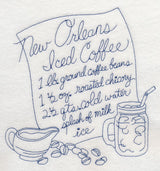 New Orleans Iced Coffee (Bluework)