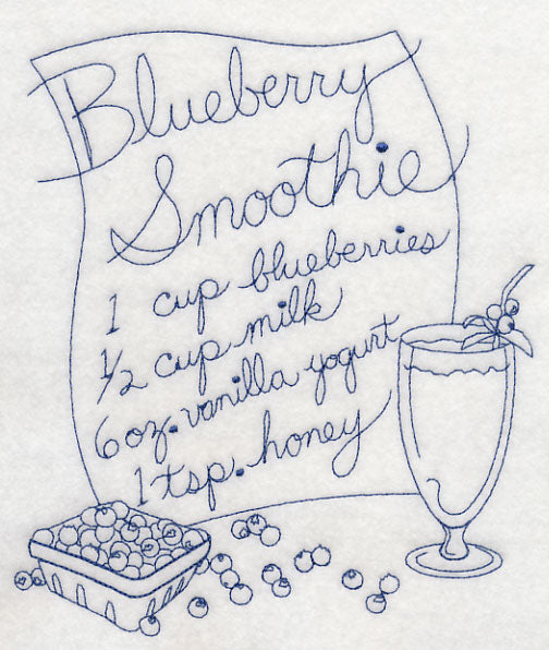 Blueberry Smoothie (Bluework)