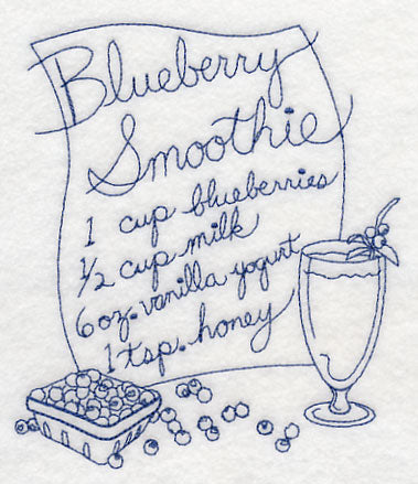 Blueberry Smoothie (Bluework)