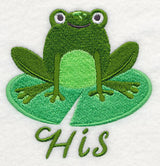 Lily Pad Frog - His