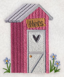 Country Outhouse - Hers