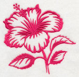 Hibiscus Silhouette