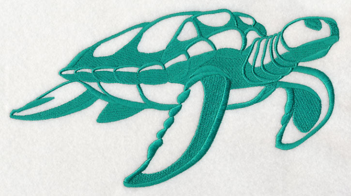 Sea Turtle Silhouette
