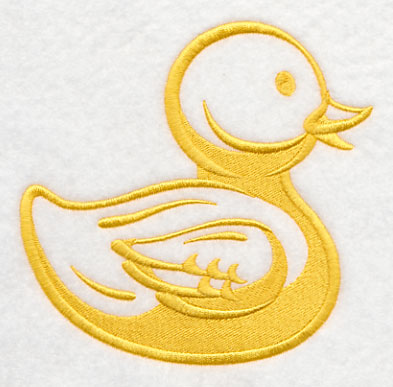 Rubber Ducky Silhouette