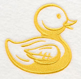 Rubber Ducky Silhouette