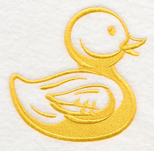 Rubber Ducky Silhouette