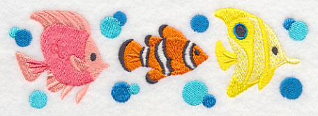 Tropical Fish Border