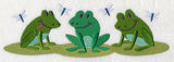 Frog and Dragonfly Border