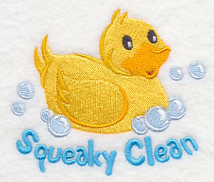 Squeaky Clean Rubber Ducky