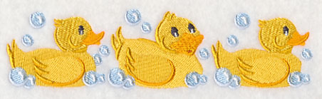 Rubber Ducky Border