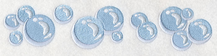 Bubble Bath Border