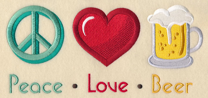 Peace Love Beer