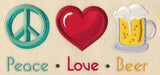Peace Love Beer