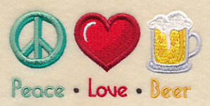 Peace Love Beer