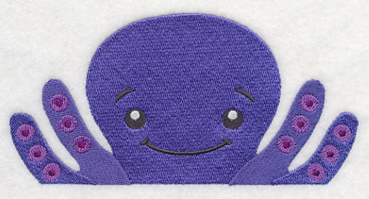Peeking Octopus