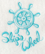 Ocean Fresh Ship's Wheel