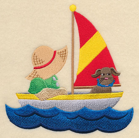 Fisherman Fred Sailing the Ocean Blue