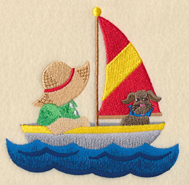 Fisherman Fred Sailing the Ocean Blue