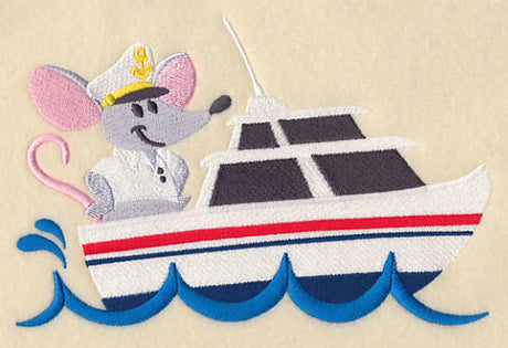 Malcolm Mouse on a Yacht