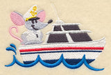 Malcolm Mouse on a Yacht