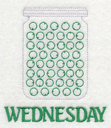 Canned Peas on Wednesday (Redwork)