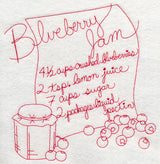 Blueberry Jam (Redwork)
