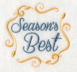 Season's Best Jar Cover