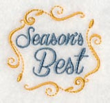 Season's Best Jar Cover