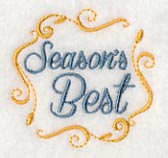 Season's Best Jar Cover