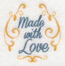 Made With Love Jar Cover