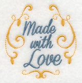 Made With Love Jar Cover