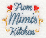 From Mimi's Kitchen Jar Cover