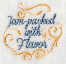 Jam-packed with Flavor Jar Cover