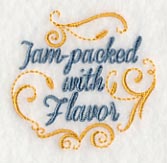 Jam-packed with Flavor Jar Cover