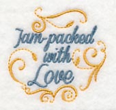 Jam-packed with Love Jar Cover