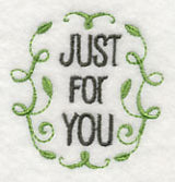 Just For You Jar Cover